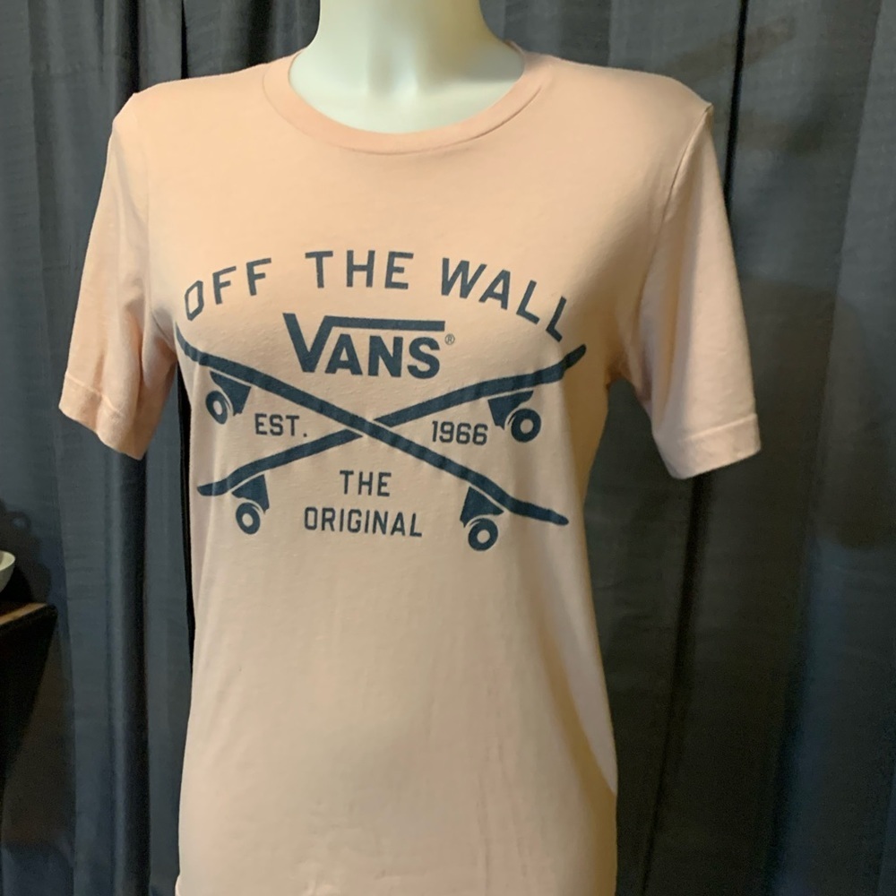 Vans Off The Wall Fitted Tee EUC